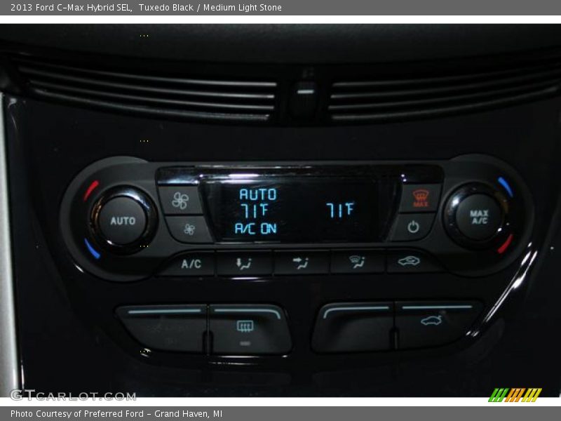 Controls of 2013 C-Max Hybrid SEL