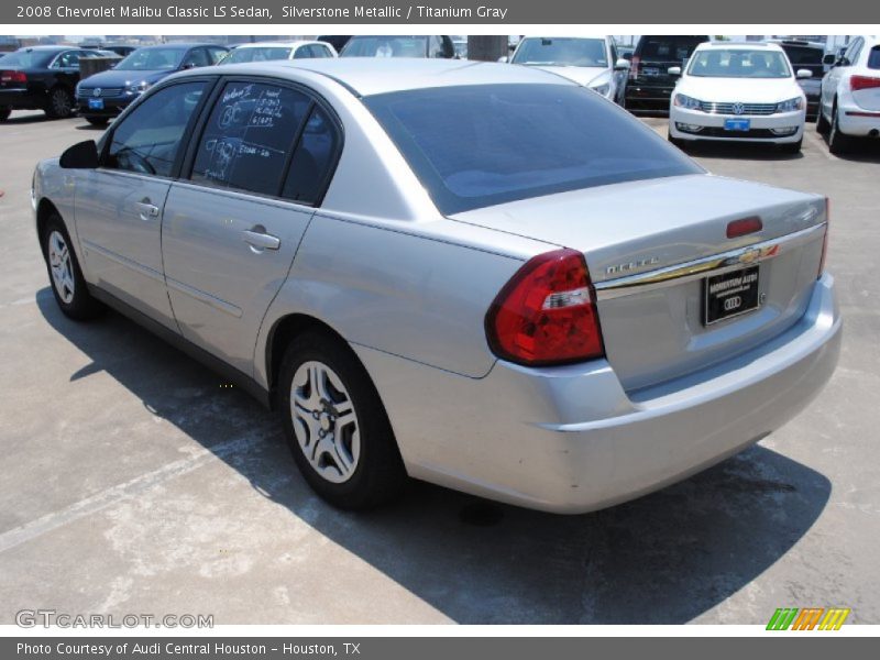 Silverstone Metallic / Titanium Gray 2008 Chevrolet Malibu Classic LS Sedan