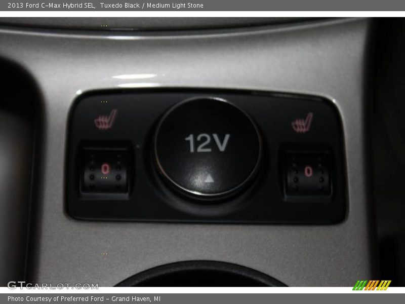 Tuxedo Black / Medium Light Stone 2013 Ford C-Max Hybrid SEL