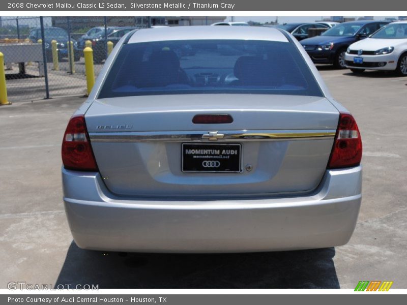 Silverstone Metallic / Titanium Gray 2008 Chevrolet Malibu Classic LS Sedan