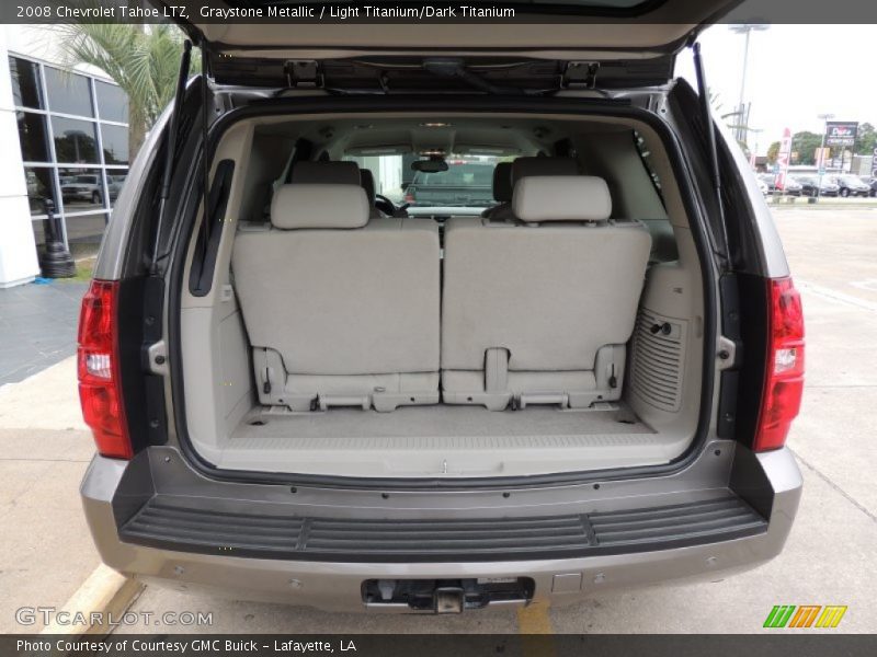 Graystone Metallic / Light Titanium/Dark Titanium 2008 Chevrolet Tahoe LTZ