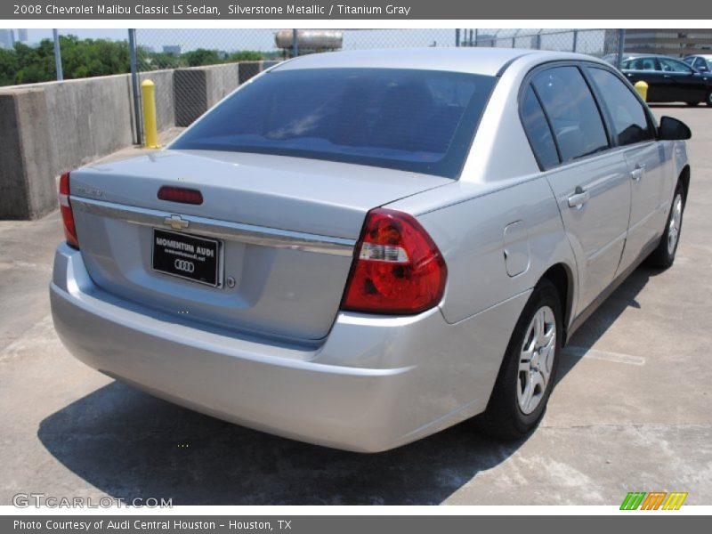 Silverstone Metallic / Titanium Gray 2008 Chevrolet Malibu Classic LS Sedan