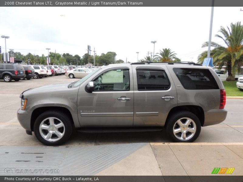 Graystone Metallic / Light Titanium/Dark Titanium 2008 Chevrolet Tahoe LTZ