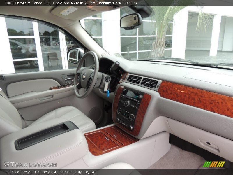 Graystone Metallic / Light Titanium/Dark Titanium 2008 Chevrolet Tahoe LTZ