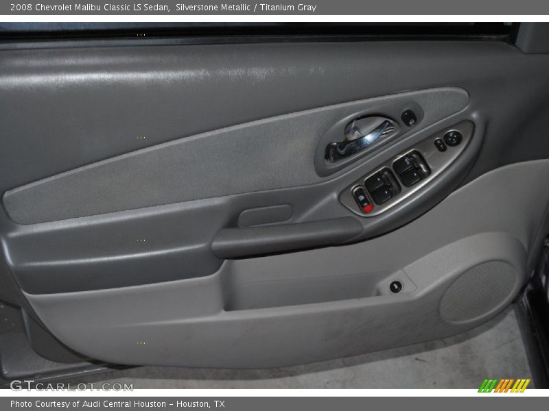 Silverstone Metallic / Titanium Gray 2008 Chevrolet Malibu Classic LS Sedan