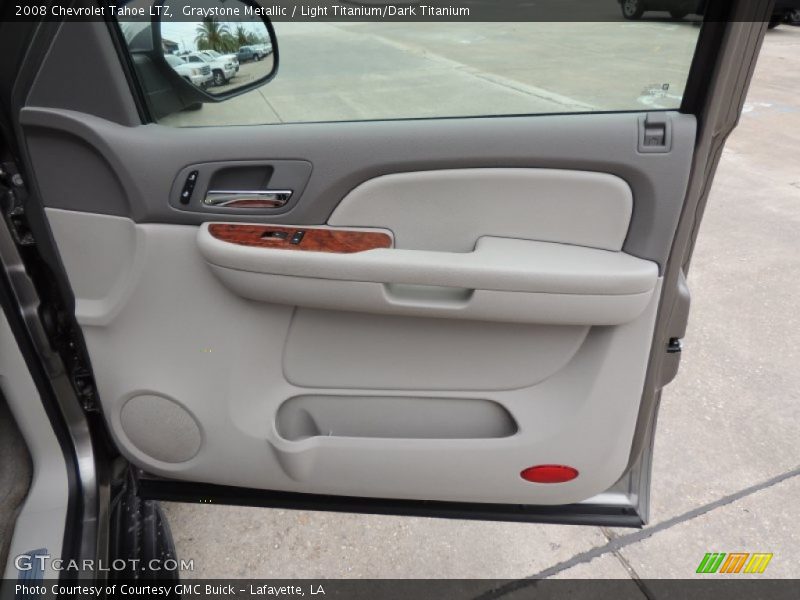 Graystone Metallic / Light Titanium/Dark Titanium 2008 Chevrolet Tahoe LTZ