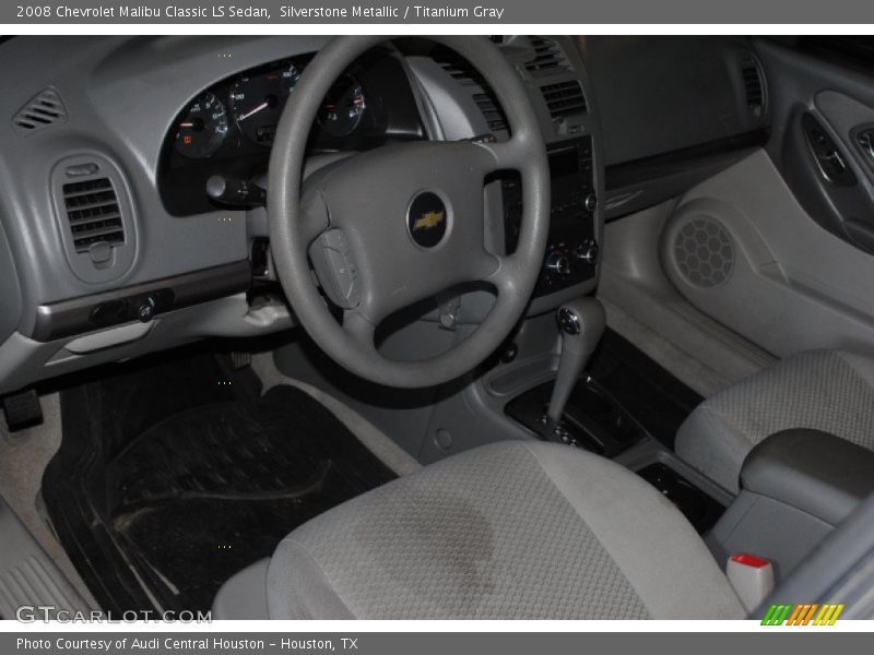 Silverstone Metallic / Titanium Gray 2008 Chevrolet Malibu Classic LS Sedan