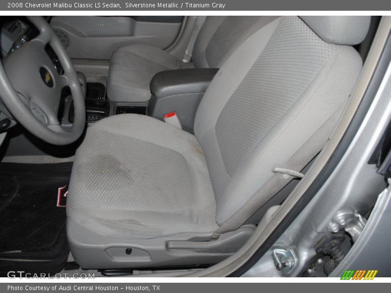 Silverstone Metallic / Titanium Gray 2008 Chevrolet Malibu Classic LS Sedan