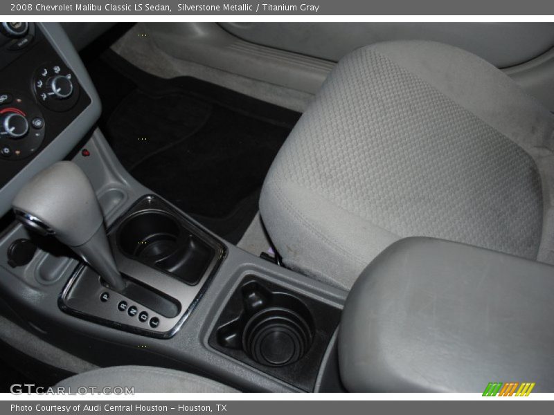 Silverstone Metallic / Titanium Gray 2008 Chevrolet Malibu Classic LS Sedan