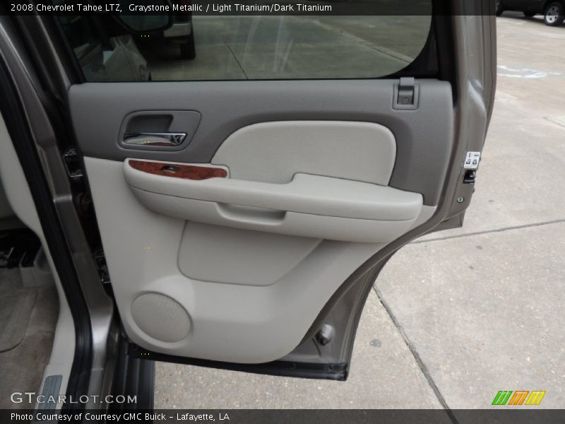 Graystone Metallic / Light Titanium/Dark Titanium 2008 Chevrolet Tahoe LTZ