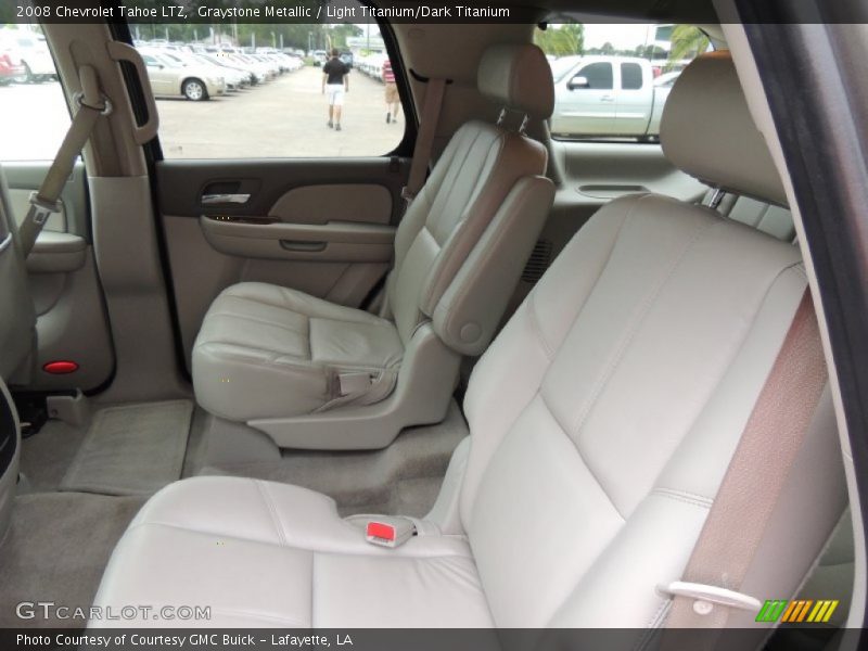 Graystone Metallic / Light Titanium/Dark Titanium 2008 Chevrolet Tahoe LTZ