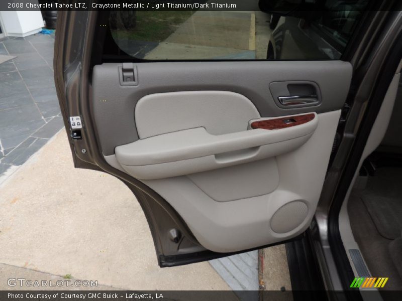 Graystone Metallic / Light Titanium/Dark Titanium 2008 Chevrolet Tahoe LTZ