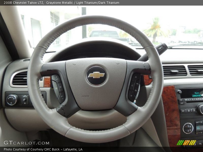 Graystone Metallic / Light Titanium/Dark Titanium 2008 Chevrolet Tahoe LTZ