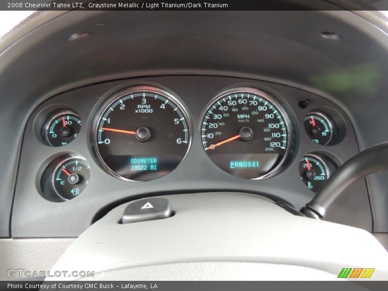 Graystone Metallic / Light Titanium/Dark Titanium 2008 Chevrolet Tahoe LTZ