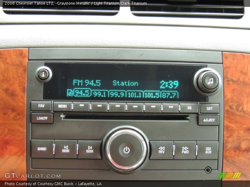 Graystone Metallic / Light Titanium/Dark Titanium 2008 Chevrolet Tahoe LTZ