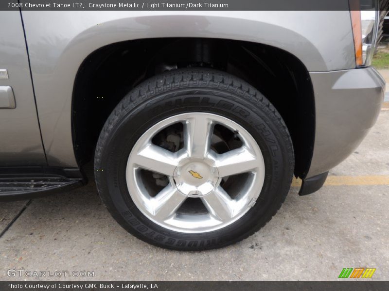 Graystone Metallic / Light Titanium/Dark Titanium 2008 Chevrolet Tahoe LTZ