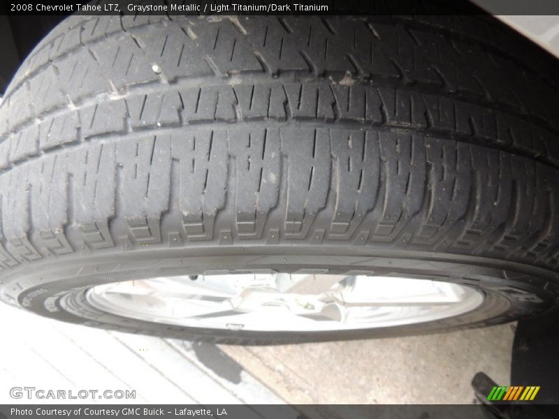 Graystone Metallic / Light Titanium/Dark Titanium 2008 Chevrolet Tahoe LTZ