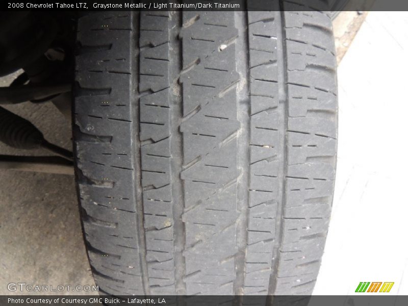 Graystone Metallic / Light Titanium/Dark Titanium 2008 Chevrolet Tahoe LTZ