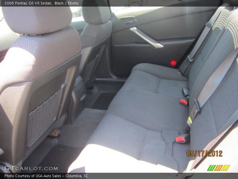 Black / Ebony 2006 Pontiac G6 V6 Sedan