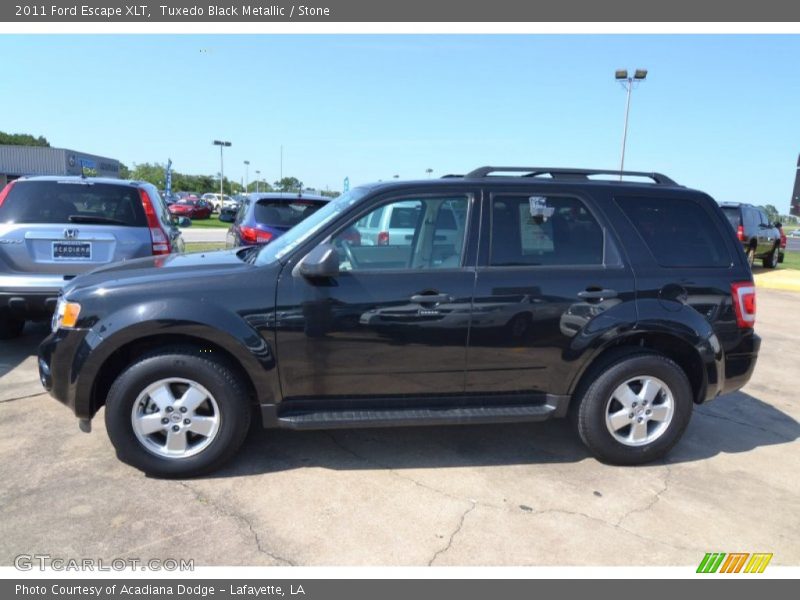 Tuxedo Black Metallic / Stone 2011 Ford Escape XLT