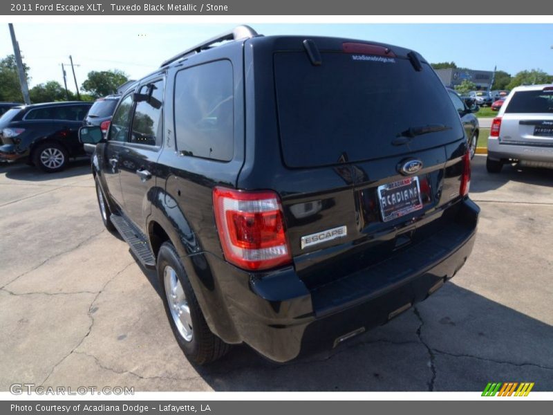 Tuxedo Black Metallic / Stone 2011 Ford Escape XLT