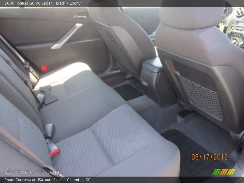 Black / Ebony 2006 Pontiac G6 V6 Sedan