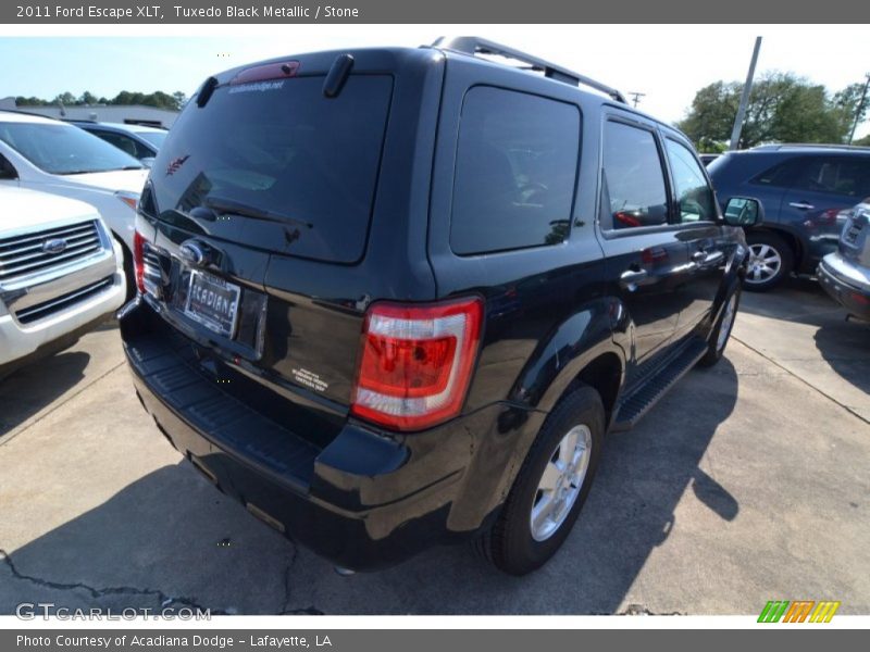 Tuxedo Black Metallic / Stone 2011 Ford Escape XLT