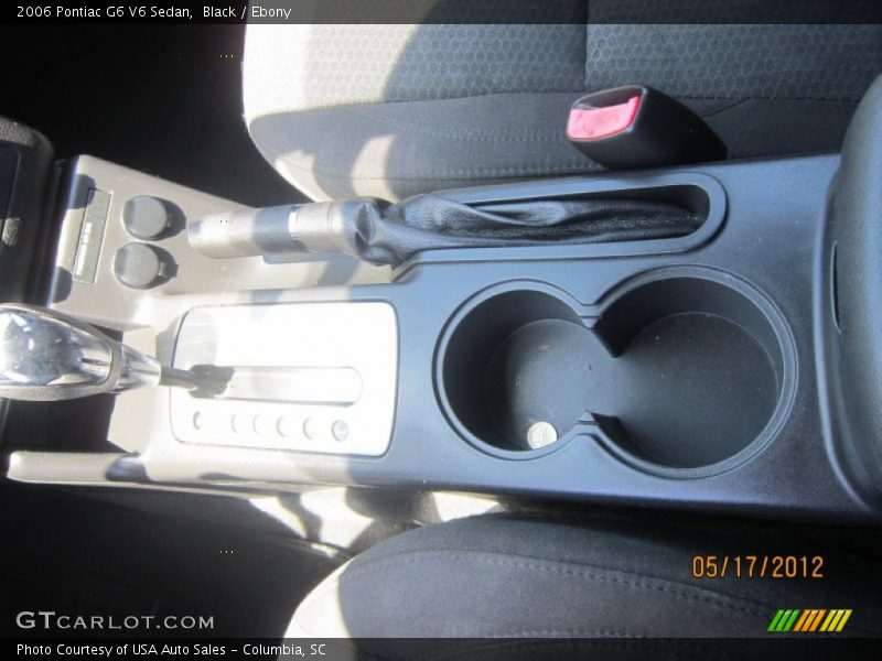 Black / Ebony 2006 Pontiac G6 V6 Sedan