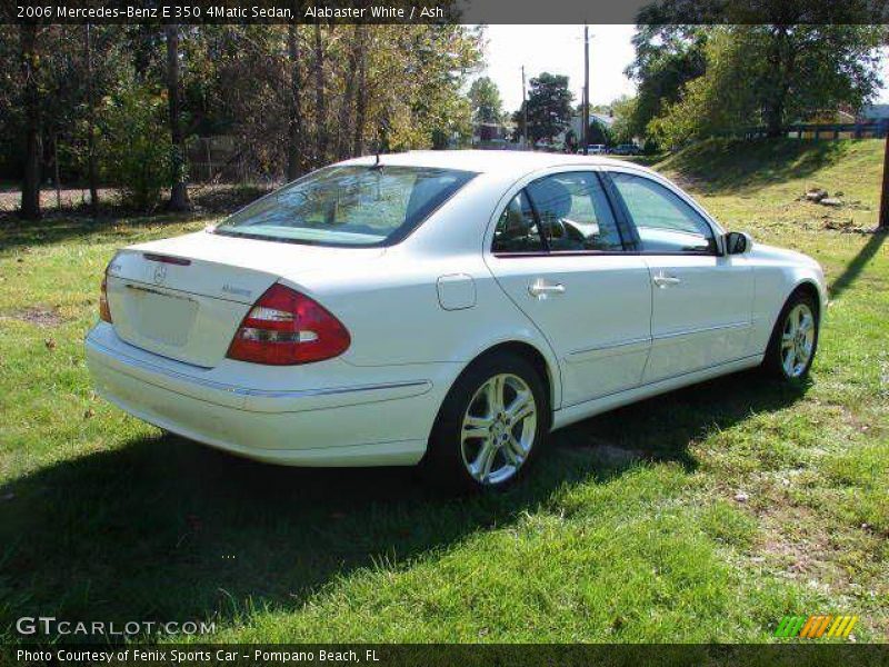 Alabaster White / Ash 2006 Mercedes-Benz E 350 4Matic Sedan