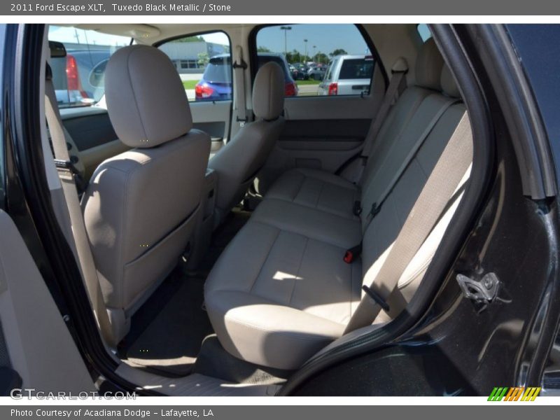 Tuxedo Black Metallic / Stone 2011 Ford Escape XLT