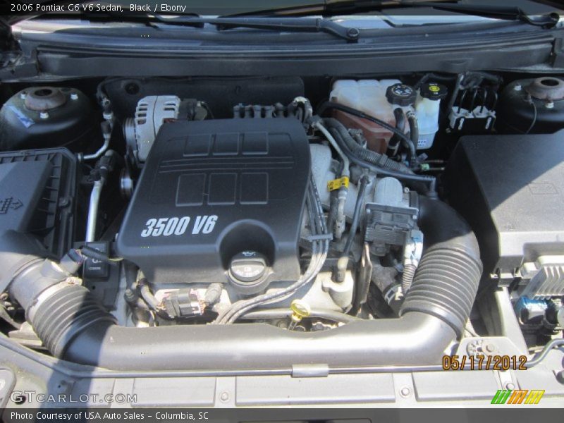 Black / Ebony 2006 Pontiac G6 V6 Sedan