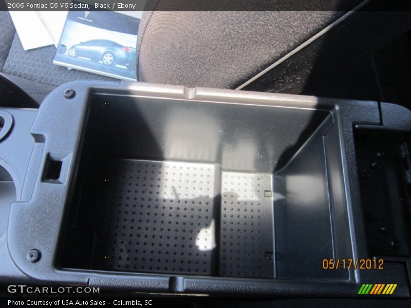 Black / Ebony 2006 Pontiac G6 V6 Sedan