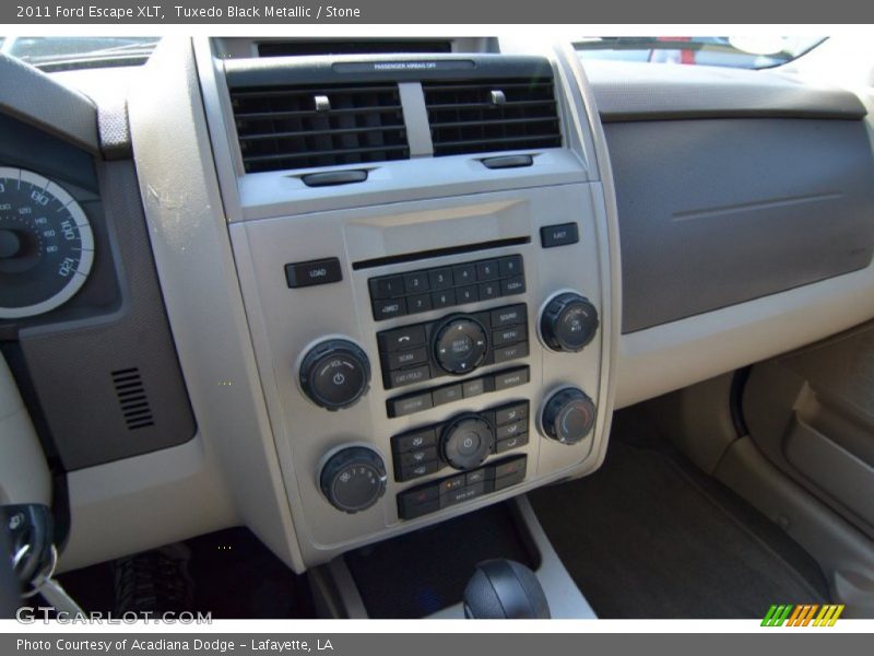 Tuxedo Black Metallic / Stone 2011 Ford Escape XLT