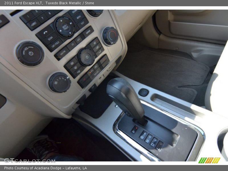 Tuxedo Black Metallic / Stone 2011 Ford Escape XLT