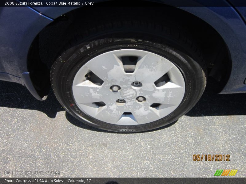 Cobalt Blue Metallic / Grey 2008 Suzuki Forenza