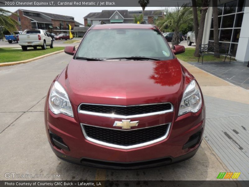 Cardinal Red Metallic / Jet Black 2010 Chevrolet Equinox LT