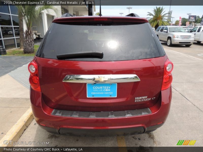 Cardinal Red Metallic / Jet Black 2010 Chevrolet Equinox LT