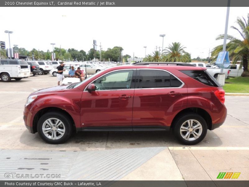 Cardinal Red Metallic / Jet Black 2010 Chevrolet Equinox LT