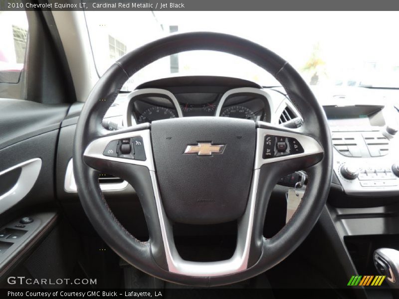 Cardinal Red Metallic / Jet Black 2010 Chevrolet Equinox LT