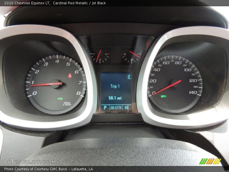 Cardinal Red Metallic / Jet Black 2010 Chevrolet Equinox LT
