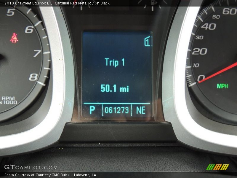 Cardinal Red Metallic / Jet Black 2010 Chevrolet Equinox LT