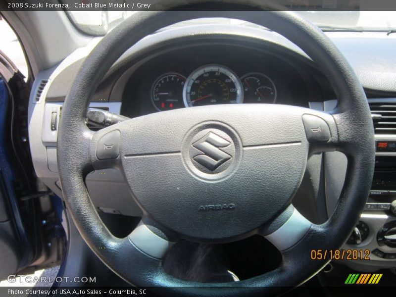 Cobalt Blue Metallic / Grey 2008 Suzuki Forenza