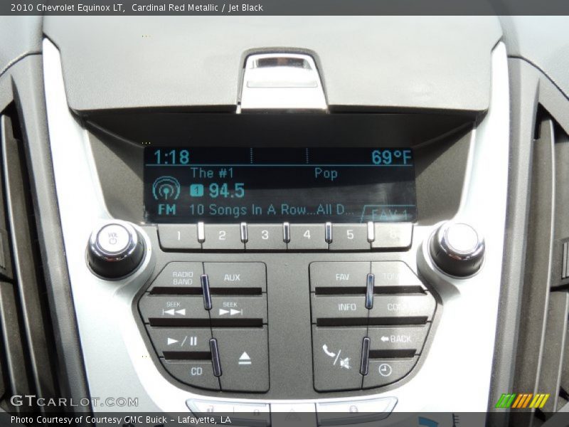 Cardinal Red Metallic / Jet Black 2010 Chevrolet Equinox LT