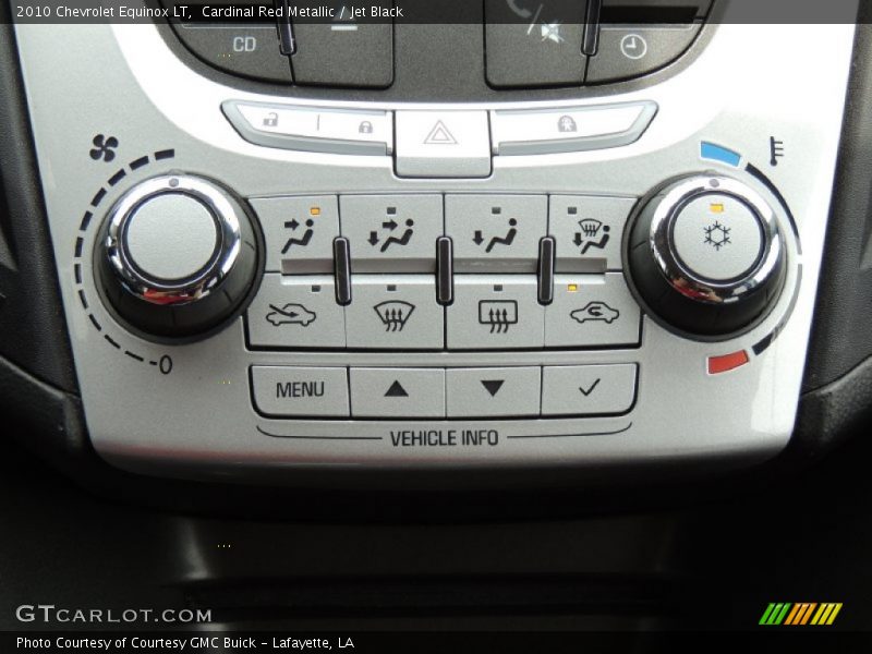Cardinal Red Metallic / Jet Black 2010 Chevrolet Equinox LT