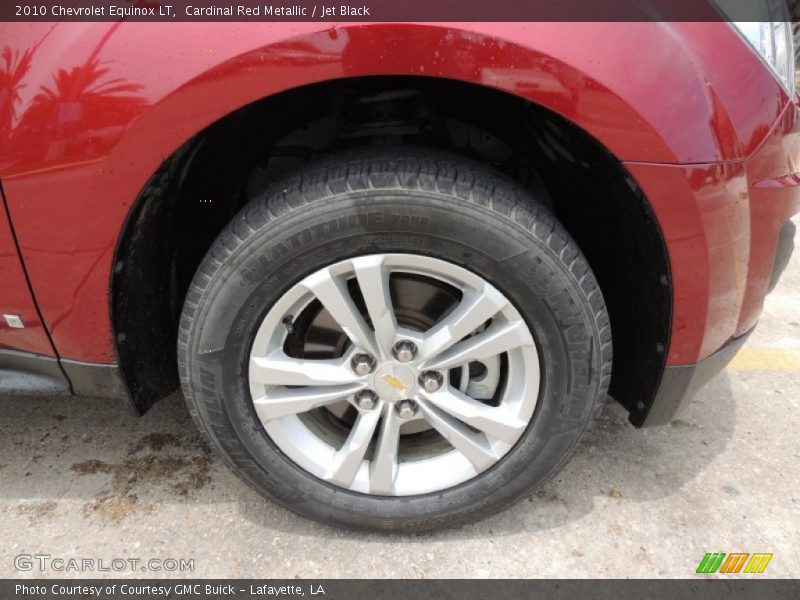 Cardinal Red Metallic / Jet Black 2010 Chevrolet Equinox LT