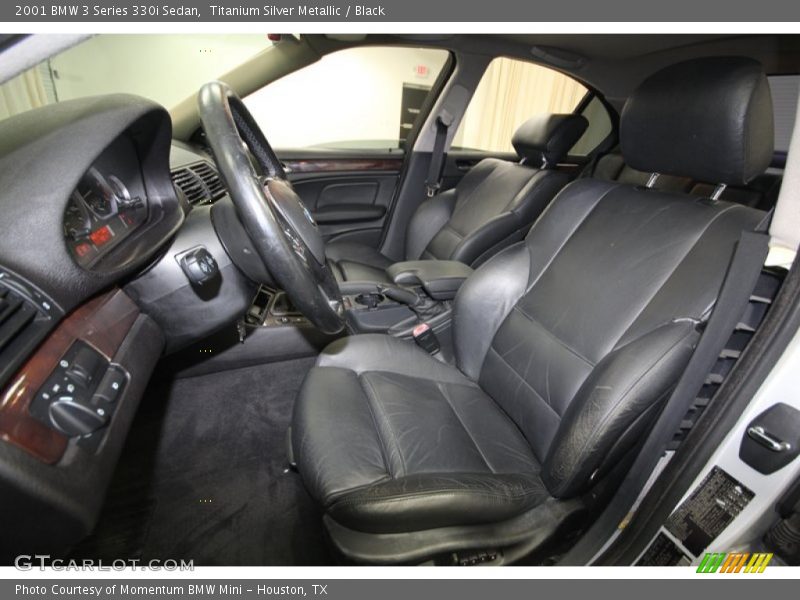  2001 3 Series 330i Sedan Black Interior