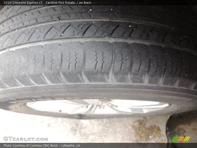 Cardinal Red Metallic / Jet Black 2010 Chevrolet Equinox LT