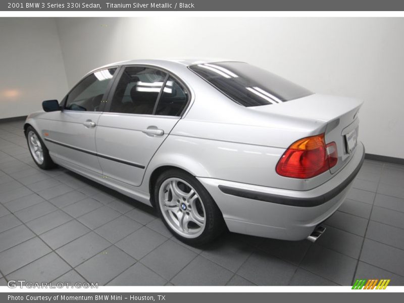 Titanium Silver Metallic / Black 2001 BMW 3 Series 330i Sedan