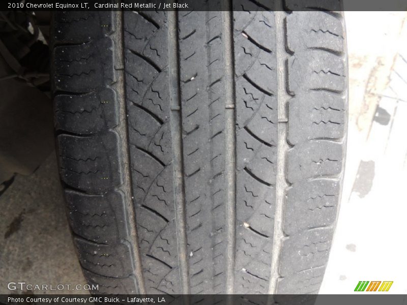 Cardinal Red Metallic / Jet Black 2010 Chevrolet Equinox LT