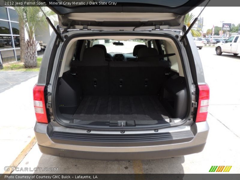 Mineral Gray Metallic / Dark Slate Gray 2012 Jeep Patriot Sport